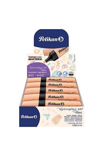 Pelikan Set 10 markere pastel multicolor 12x12cm