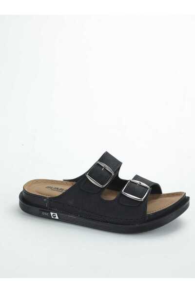 EMAX AYAKKABI HER ADIMDA MUTLULUK Men's Double Buckle Daily Slippers Orthoped...