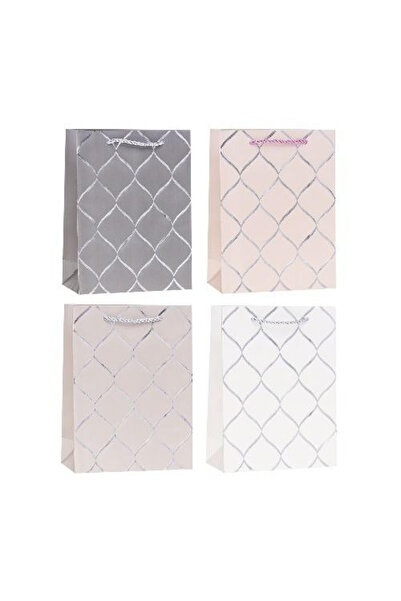 OEM Toreba cadou Rozette multicolor 18x24x8cm