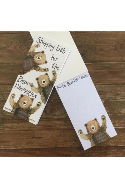 Alex Clark Lista de cumparaturi Bear Hugs, blocnotes cu magnet, 100 file, mul...
