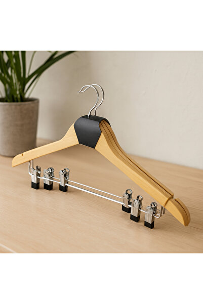 magicool Wooden Skirt Hanger - Set of 3