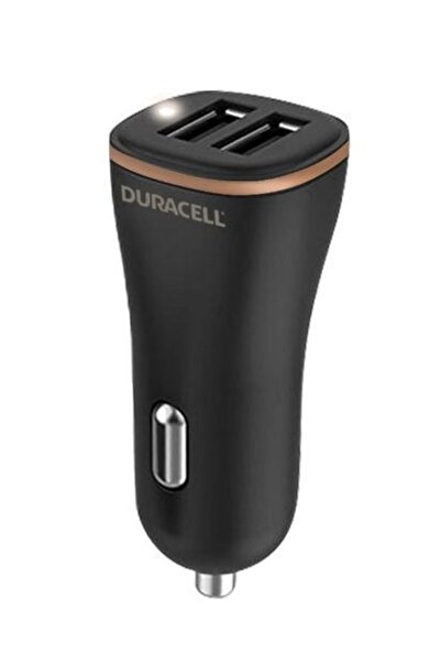 Duracell DR6010A 30W Car Charger, 2 x USB-A, Black