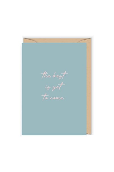 Cudowianki Felicitare de nunta 12x17 cm, cu plic, cu mesaj 'The best is yet t...