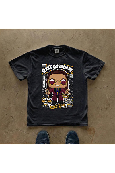 Grafftee Clothing Ozzy Osbourne majica sa printom, unisex, oversize