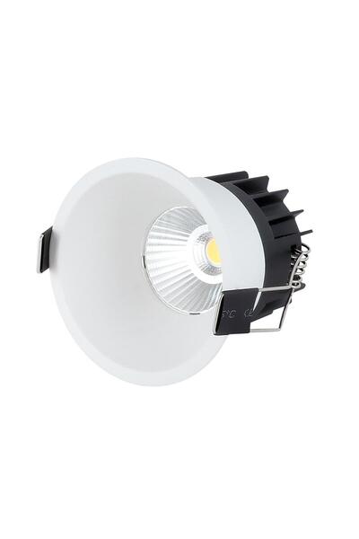 RFAN COB LED Spot, Model C582, Recessed Installation, 3 Light Types, 15W, White