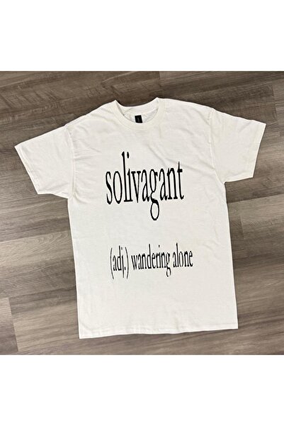 Grafftee Clothing Μπλουζάκι Unisex Oversize με στάμπα Solivagant Definition