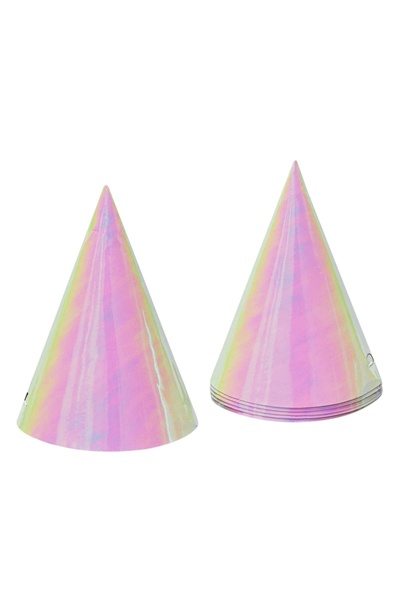 Baloane Vesele Set 6 Coifuri Petrecere Holografice COF15