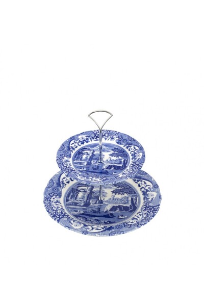 SPODE BLUE ITALİAN 2 KATLI STAND