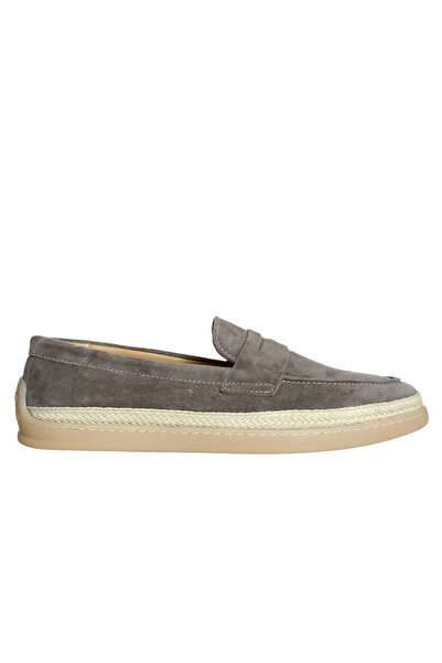 Platin Mink Suede Men's Loafer