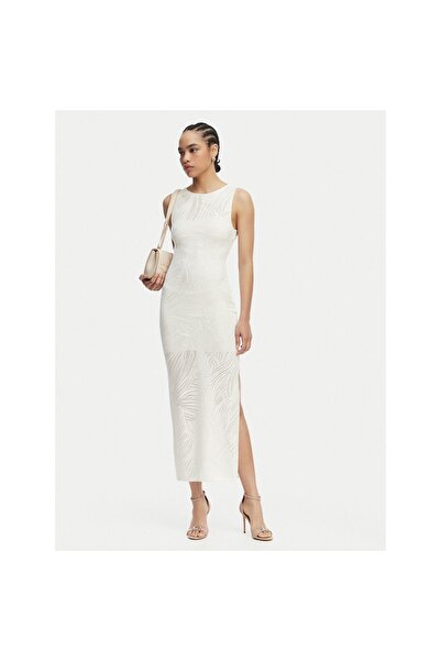 Guess Rochie de zi cu zi pentru femei W6GKAXZ0981 Crem