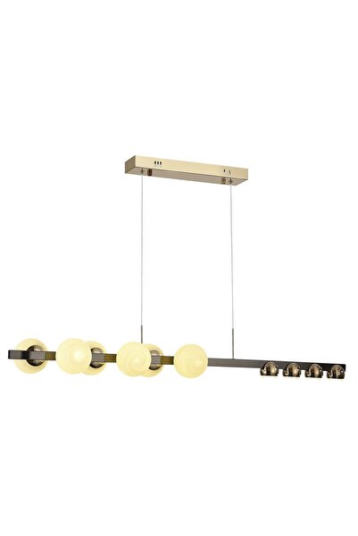 Avonni AV-7017-8116-YM Gold Kaplama Modern Avize LED Metal Cam H: 80 cm, WxD:...