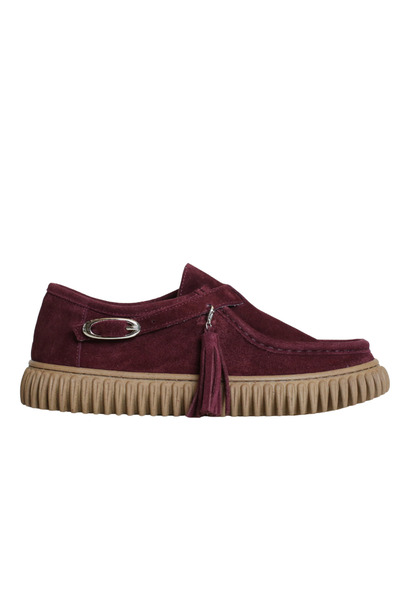 Platin Plum Suede Women's Casual Shoes