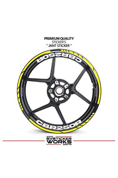 ARONA Honda cbr 250r wheel rim sticker inner outer cbr125r lettering decal model
