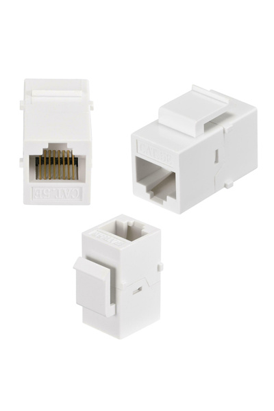 MN6 Mn118Ck Cat6 Rj45 Female to Female Clip-On Ethernet Cable Joiner and Inte...