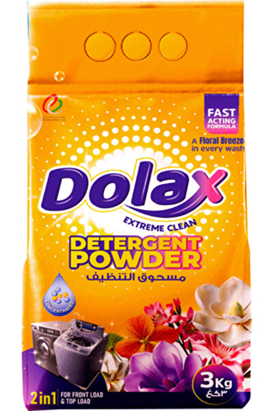 DOLAX 2-in-1 Detergent Powder Floral Breeze 3kg