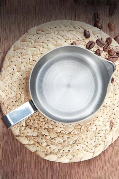 Tasarım Evi 304 Çelik 500 ml Kahve Süt Köpürtme Potu Sütlük Pitcher