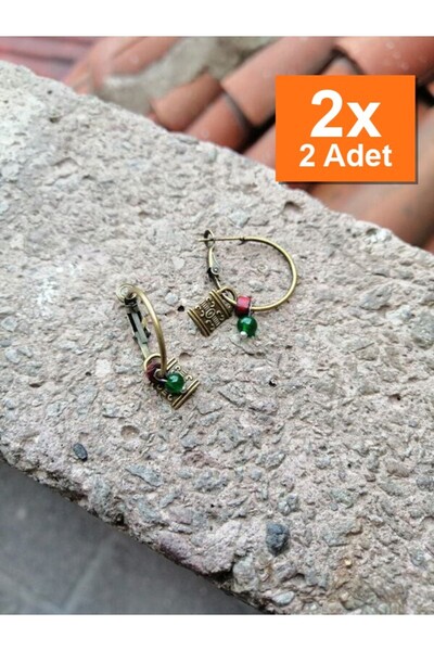 Bozhi أقراط مصنوعة يدويًا بتصميم خاص كهدية