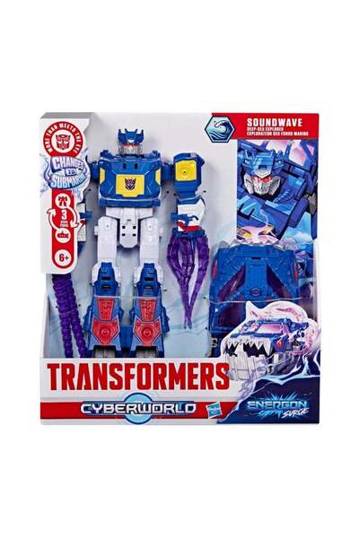 transformers Cyberworld Energon Surge Soundwave G1964 ORJİNAL LİSANSLI ÜRÜN