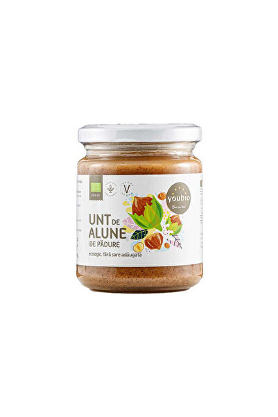 Youbio Unt de Alune de Padure fara Gluten /Bio 250g