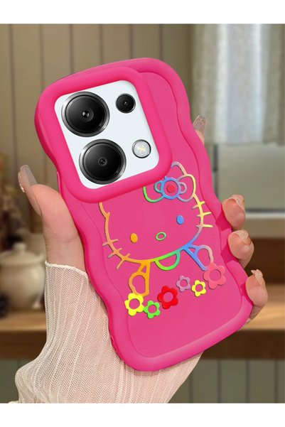 Hontinga Poco M6 Pro 4g Compatible Case Camera Protector Red Silicone Couple ...
