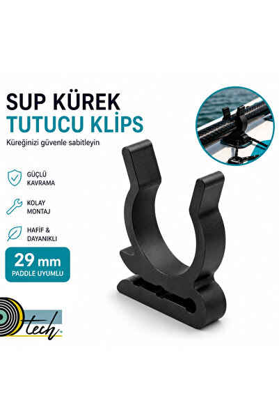 Dtech SUP Kürek Sabitleme Klipsi 29 mm Siyah | Paddle Holder | Kano & Paddle ...
