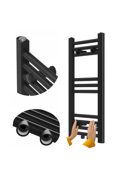 Granitan Radiator Baie Raven cu Incalzitor One Touch, Portprosop, 210 W, 70x3...