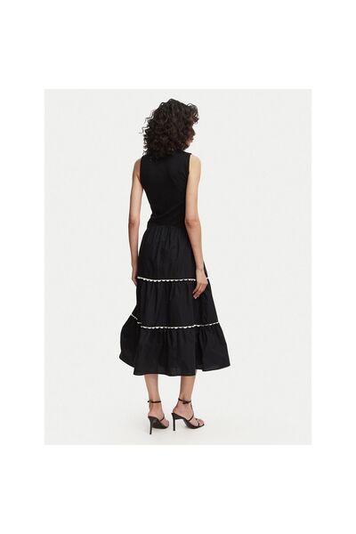French Connection Rochie de zi cu zi pentru femei 719X1 Negru