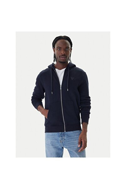 Guess Bluză bărbați M6RQ48KCN01 Bleumarin