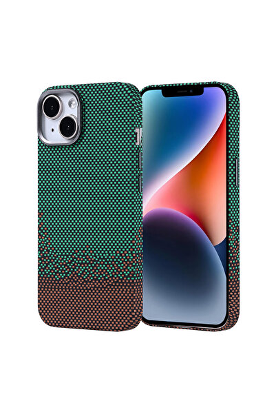 Casetify iPhone 13 Kılıf Ultra İnce Magsafe Karbon Fiber Görünümlü İnce Hafif...