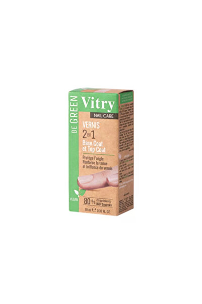 VITRY 2-in-1 Nail Polish Base Coat and Top Coat 10 ml