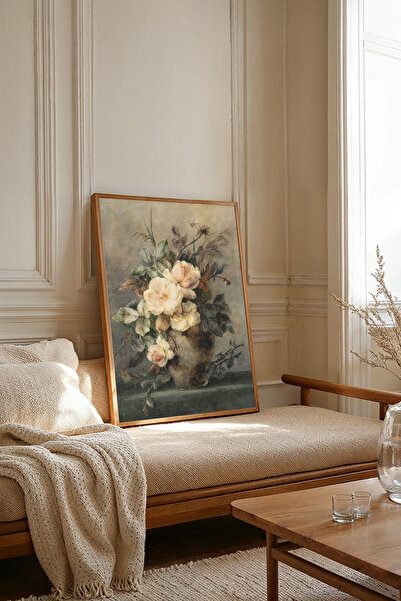 Dekorsiahome One Piece Wooden Framed Painting Tk3953