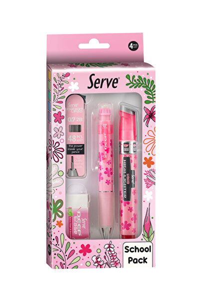 Serve Deep Dörtlü Set Doğa Serisi 07mm