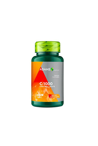 Adams Supplements Βιταμίνη C-1000 Μασώμενο Συμπλήρωμα με Γεύση Πορτοκάλι Adam...