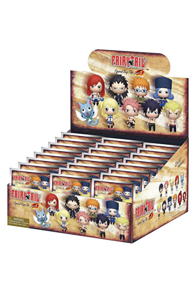 MonoGram Fairy Tail 3D Foam Bag Clip Series 1