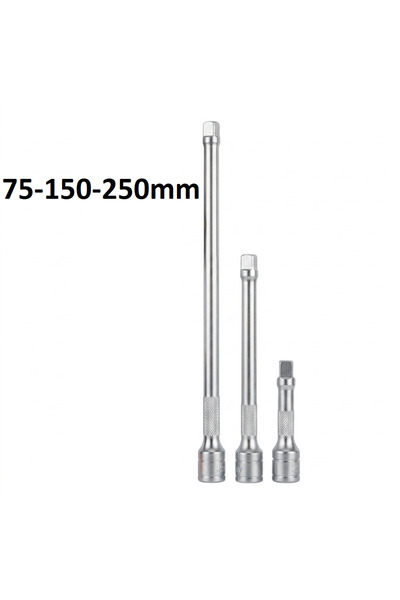 HAKTOR Retta 3/8 Extension Socket Intermediate Handle 75mm 150mm 250mm