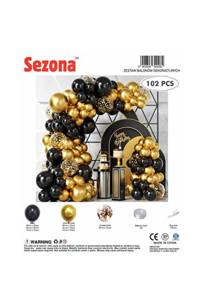 OEM Set baloane decorative Sezona multicolor 102 piese