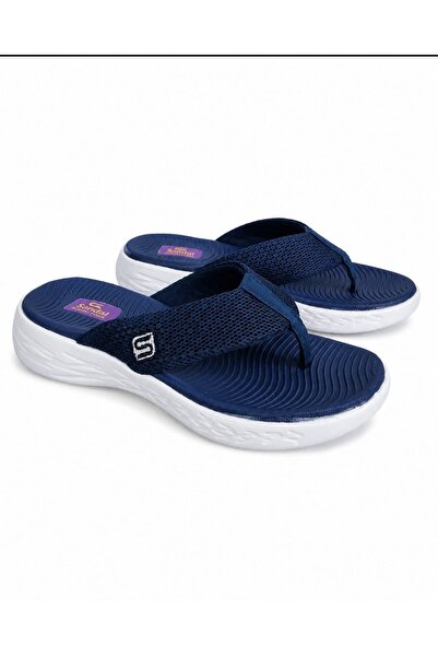 sandal spor Women's Flip Flops Sports Slippers Ss001-0288 Navy Blue