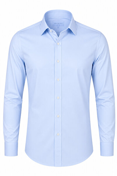 AVENTUS GÖMLEK Slim Fit Men's Classic Cotton Shirt