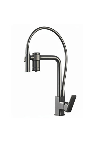 YBOSHOP Kitchen faucet with integrated filter, double control, magnetic head,...