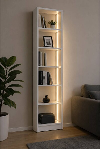 XX Vitrin Ledli TV Ünitesi yanı Gümüşlük 200*40