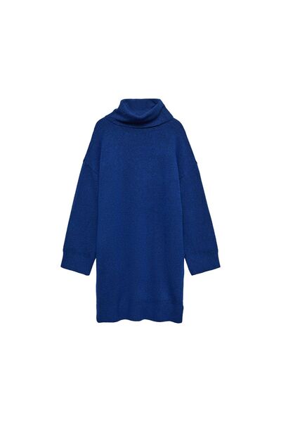 Vero Moda Γυναικείο Πλεκτό Φόρεμα 10331900 Μπλε