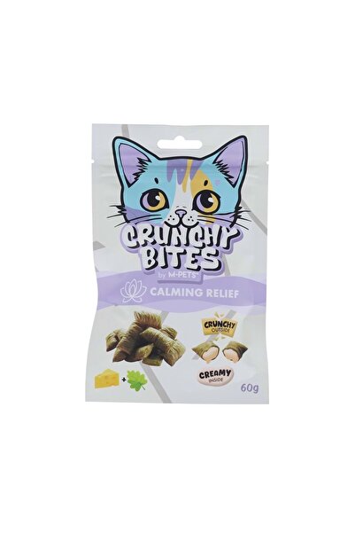 M-PETS CRUNCHY BITES CALMING RELIEF FONKSİYONEL KEDİ ÖDÜLÜ 60GR