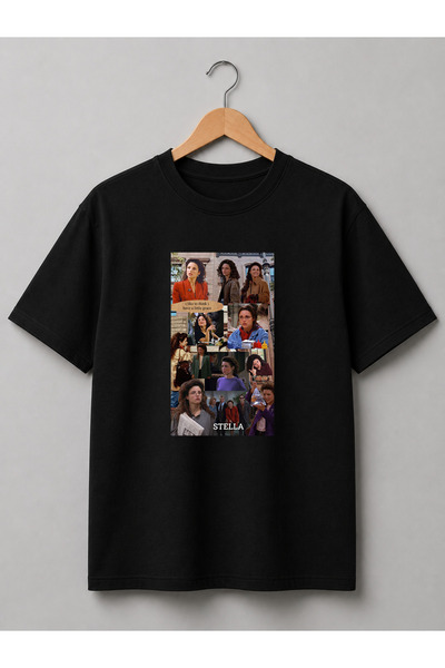 Grafftee Clothing Μπλουζάκι από βαμβάκι υψηλής ποιότητας με στάμπα Seinfeld S...