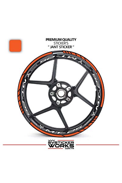 ARONA Yamaha mt-25 wheel rim sticker and interior text printed decal sticker ...