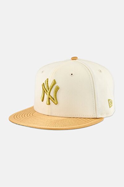 NEW ERA x MLB Men New York Yankees Fitted Cap, Beige