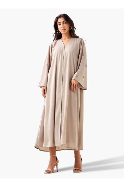 Azria Fashion Serene Abaya - Pearl