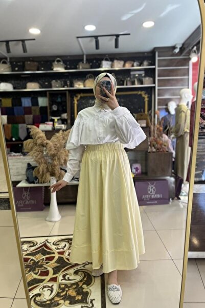 HÜMEYRA BUTİK تنورة بوبلين