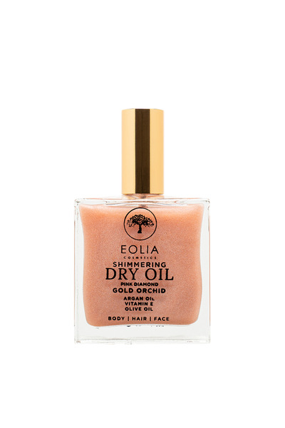 Eolia Cosmetics Ulei Uscat Sidefat Rozaliu si Orhidee Aurie 100ml