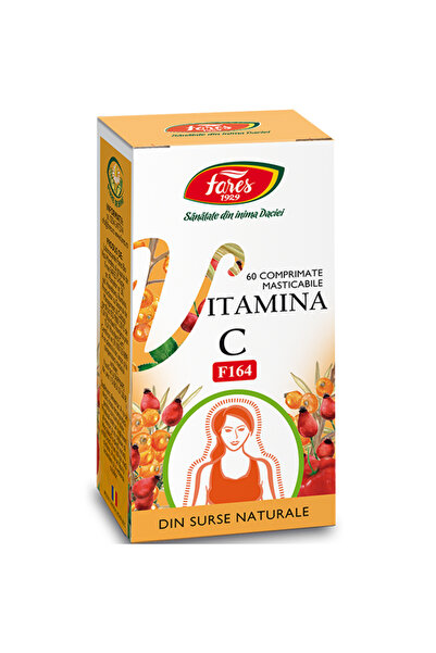 Fares Vitamina C Naturala (F164) 60cpr masticabile