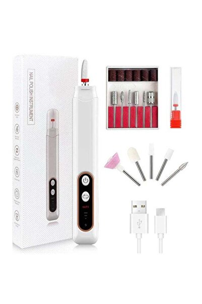 Arabest Cordless Electric Nail Drill,12 Drill Bits,3 Speeds,Portable Recharge...